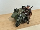 King And Country Fob045 French Motorcycle Combo Partial  retired  