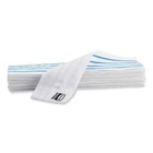 Rubbermaid Commercial Hygen 2134282 Microfiber Pad - Wht blu Stripes  3 ct  New