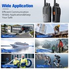 Walkie Talkies 16 Channel Two Way Radio With Original Earpieces 2-way Radios Uhf