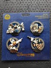 2024 Disney Dcl Disney Treasure Porthole Stained Glass Booster Trading Pin Set