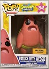 Funko Pop  Spongebob Squarepants Patrick With Wedgie  hot Topic Exclusive   2143