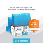 Diaper Pail Easy Roll Refill With 18 Bags  Holds Up To 846 Newborn Diapers