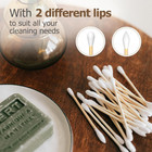 500 Count Cotton Swabs round   Pointed Tip Cotton Swabs double Precision Tips Fo