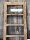 Antique French Single Door  28x88  4 Glass Panes  European Design H129