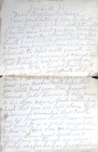 1893 Handwritten Letter Antique Cursive Correspondence Vintage Ephemera