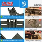 W10350376 W10350374 Dishwasher Top Rack Adjuster Parts For Whirlpool Kenmore New