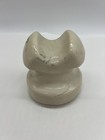Vintage Chance Ceramic Porcelain Ivory White Glazed Electric Insulator