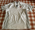 Under Armour Fords Baseball  Men s L  Jacket Pullover 1 4 Zip White grey