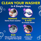 Washing Machine Cleaner With Odor Blasters  4 Count
