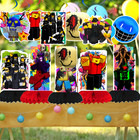 Forsaken Centerpiece Tableware Party Supplies Birthday Decoration Theme