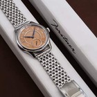 Forstner 9-row Beads Of Rice Stainless Steel Watch Bracelet