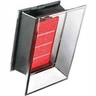 Natural Gas Infrared Heater - 35 000 Btu - 120 Volts - 1 Stage - Commercial