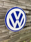 Antique Vintage Old Style Volkswagen Vw Sign