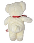 Vintage 1986 Russ Berrie Snuggums White Teddy Bear Plush     Soft Stuffed Toy