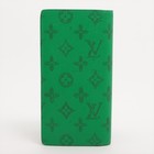 Louis Vuitton Monogram Portefeuille Brazza M80801 Green Long Wallet There Was An