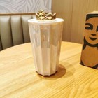 Starbucks Gold Crown Cups Tumbler Dazzle Color Ceramic Double-layer Coffee Mugs