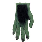 Vtg Topstone Rubber Halloween Horror Monster Hands Green Black Fur Danbury