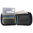 Men   s Genuine Leather Bifold Wallet Zipper Id Window Cash Card Holder