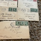 1910 s Lot Of 30 Small United States Covers  With Canceled Pairs And Strips