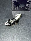 Vintage Skunk Figurine Fine Bone China Miniature Skunk
