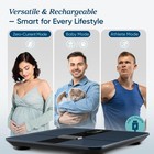 Etekcity Smart Digital Bathroom Scale Body Weight Fat Bmi Bluetooth Apple Health
