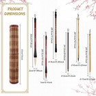 6 Pieces Chinese Calligraphy Brushes Painting Writing Calligraphy Brushes Wat   
