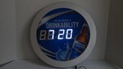 Bud Light Beer Difference Is Drinkability Lighted Wall Sign Clock Advertising