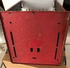 Vintage Cash Register Toy Tom Thumb Child s Red Metal Grocery Store Playtime