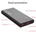 2 Usb Power Bank 90000mah Portable External Battery Backup Charger Fast Charging