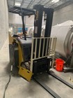 2014 Yale Esc040 4000lb Used Electric Forklift Triple Mast 6120 Hrs New Battery 