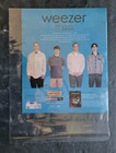 Weezer  blue  Deluxe Edition Album Promo Print Advertisement Vintage 2004