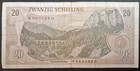 1967 Austria 20 Schilling P142a  M060102g 