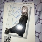  1980s Mtv Nina Blackwood Autographed Promo Picture