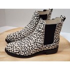 Clarks Clarkdale Arlo Dalmatian Print Boots     Women   s Size 7