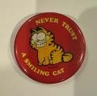 Lot Of  8 Vintage Garfield And Die Button Pins free Shipping