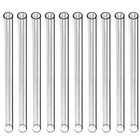 4  Long 50  Pcs Glass Pyrex Blowing Tubes 10mm Od 8mm Id Tubing 1mm Thick Wall