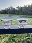 Variety Of Baileys Irish Cream His Hers Yum Coffee Tea Cups Winking Eye Vintage