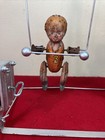 Antique Vintage Louis Marx Big 3 Aerial Acrobats Acrobat Trapeze Tin Windup Toy