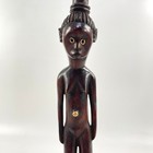 Dinka Female Figural Pipe Congo