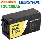 12v 48v 100ah 200ah Lifepo4 Lithium Battery Bms Deep Cycle For Solar Off-grid Rv