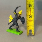 Vintage Deetail Britains Medieval Knight Toy Figure England 1971 Mongolian Knife