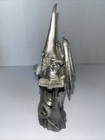 Ray Lamb signed   Perth Pewter Wizard W  Spellbook   Dragon  1988 Partners  fa67