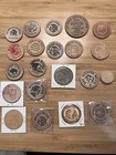 20 Wooden Nickels Roy Rogers Trade Nickel X 2  More  - Fp132