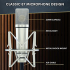 Ma-87 Studio Condenser Microphone  26mm Gold Large Diaphragm Capsule  Including