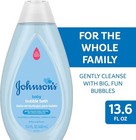 Johnson s Baby Bubble Bath For Gentle Baby Skin Care  Paraben-free  Pediatrician