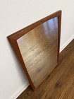 Vintage Aksel Kjersgaard Danish Teak Mirror     Model 104k     Made In Denmark Rare
