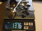 Lot Sterling Silver Souvenir Spoons Misc Flatware Tongs 137 6 Grams Scrap Or Not