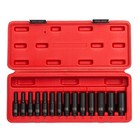 Sunex 3359 Deep Metric Impact Socket Set 3 8  Drive  13 Pc 