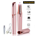 Womens Electric Face Eyebrow Trimmer Brows Razor Facial Epilator Hair Remover