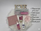 Valgri Box Toiletries Set For Women Pink W  Nail Tools  Oil  Cream  Pouch
